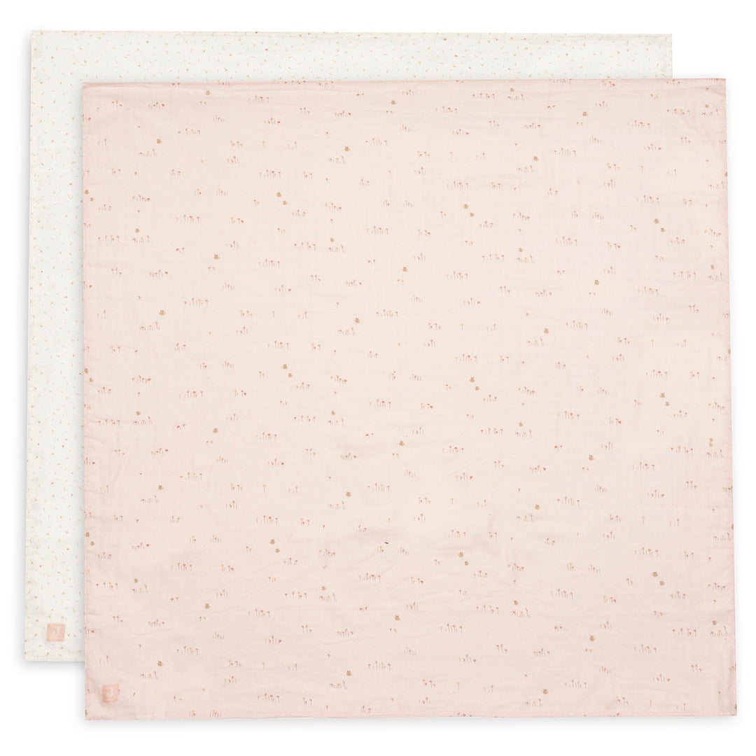 Jollein - Swaddle Muslin - Pretty Picnic (2 Pack) - Mabel & Fox
