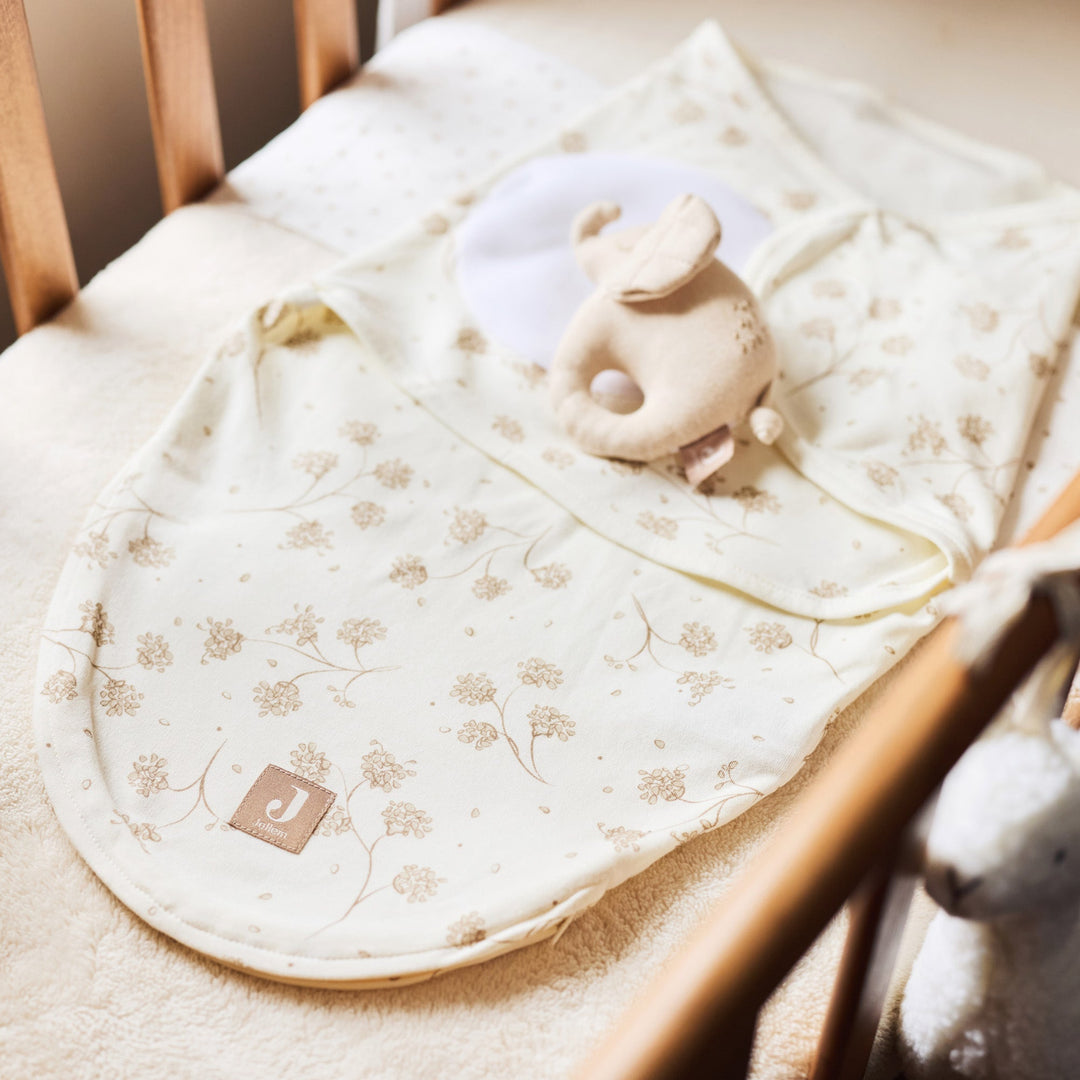 Jollein - Wrapper - 0-3 Months - Leafy Dreams - Mabel & Fox