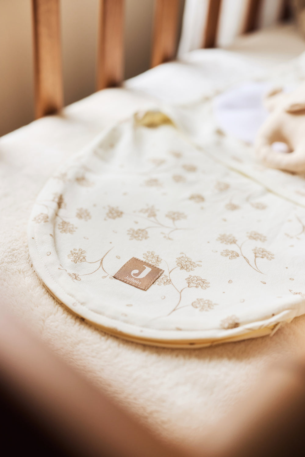 Jollein - Wrapper - 0-3 Months - Leafy Dreams - Mabel & Fox