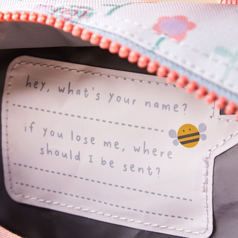 Just Bee Kids – Insulated Lunch Bag – Floral Garden - Mabel & Fox