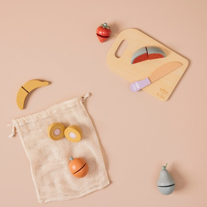 Just Bee Kids - Wooden Food Playset - Mabel & Fox