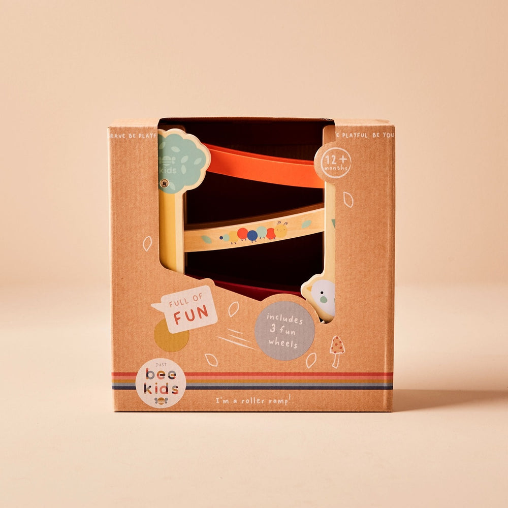 Just Bee Kids - Wooden Garden Roller Ramp - Mabel & Fox