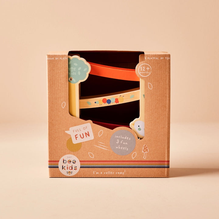 Just Bee Kids - Wooden Garden Roller Ramp - Mabel & Fox