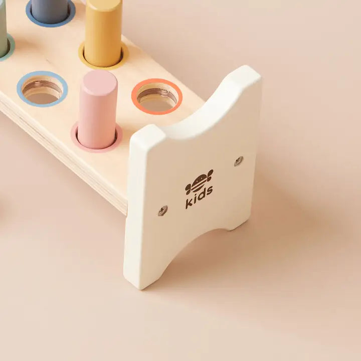 Just Bee Kids - Wooden Hammer Bench - Mabel & Fox