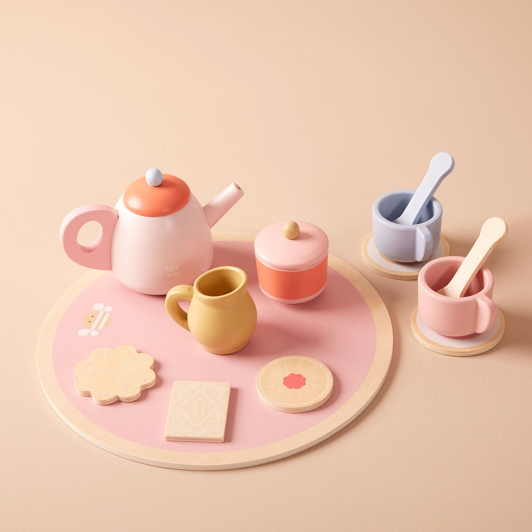Just Bee Kids – Wooden Tea Set - Mabel & Fox