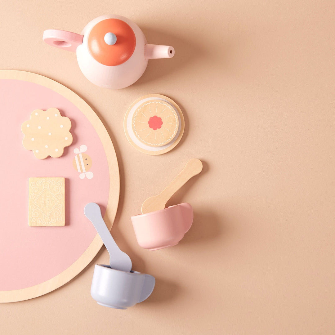 Just Bee Kids – Wooden Tea Set - Mabel & Fox