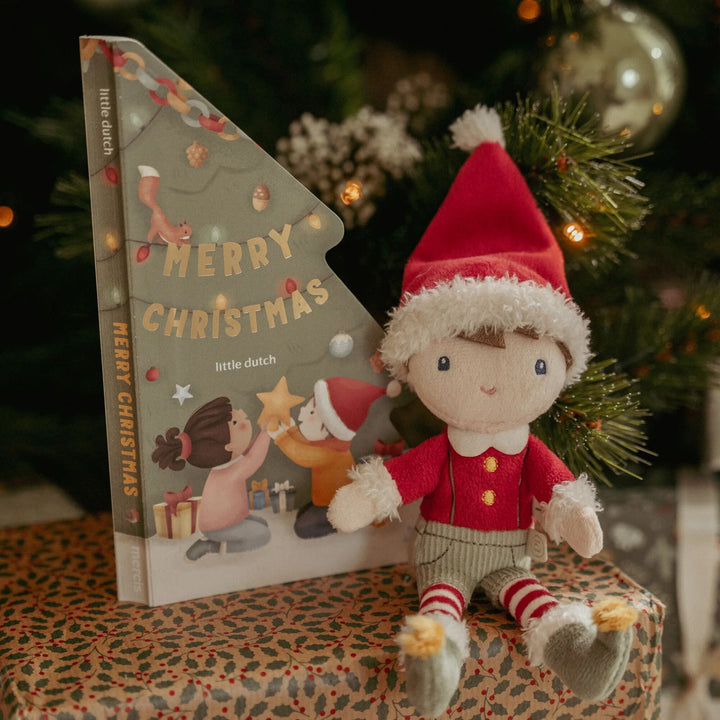 Little Dutch - Christmas Book & Small Toy
