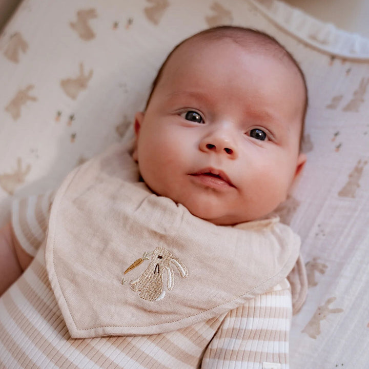 Little Dutch - Bandana Bib Set - Baby Bunny (2 Pack)