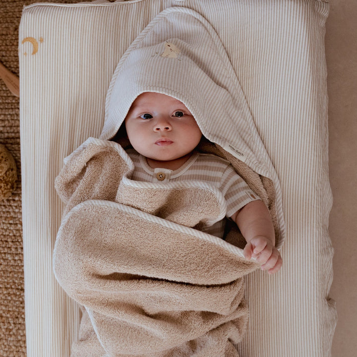 Little Dutch - Hooded Bath Towel - Baby Bunny