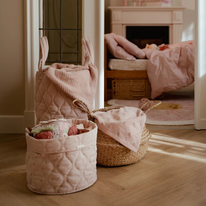 Little Dutch - Medium Storage Basket - Pure Blossom - Mabel & Fox