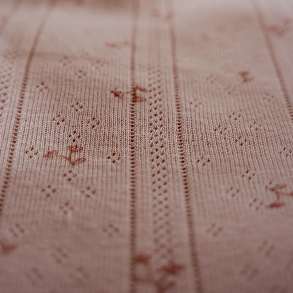 Little Dutch - Bassinet Blanket - Pure Blossom - Mabel & Fox