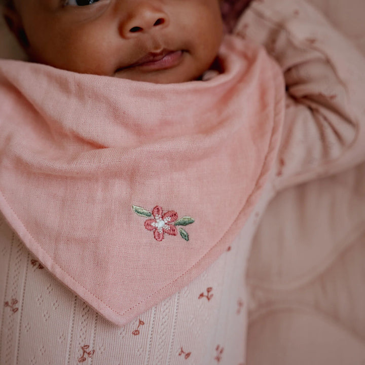 Little Dutch - Bandana Bib Set - Pure Blossom (2 Pack)