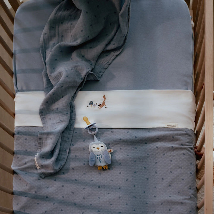 Little Dutch - Pacifier Cloth Owl - Forest Friends