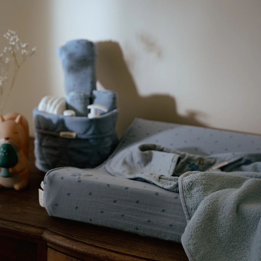 Little Dutch - Small Storage Basket - Pure Denim - Mabel & Fox