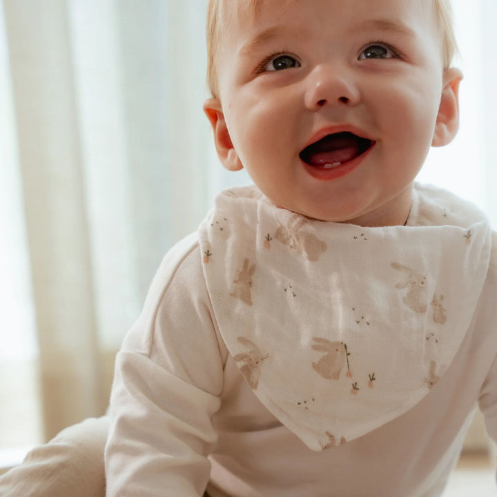 Little Dutch - Bandana Bib Set - Baby Bunny (2 Pack)