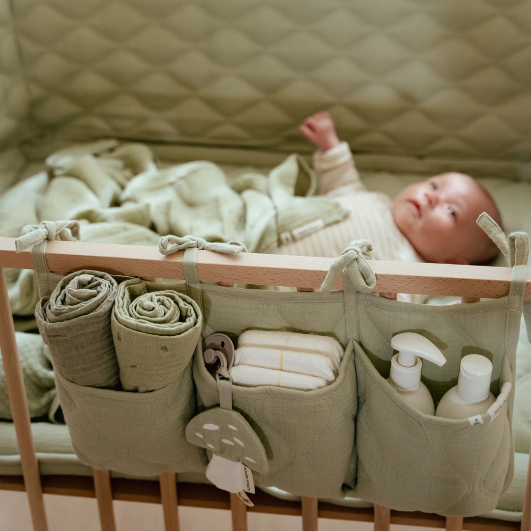 Little Dutch - Swaddle Muslin Set - Pure Sage (2 Pack)