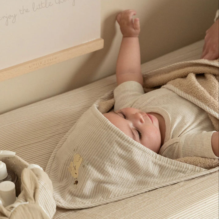 Little Dutch - Hooded Bath Towel - Baby Bunny