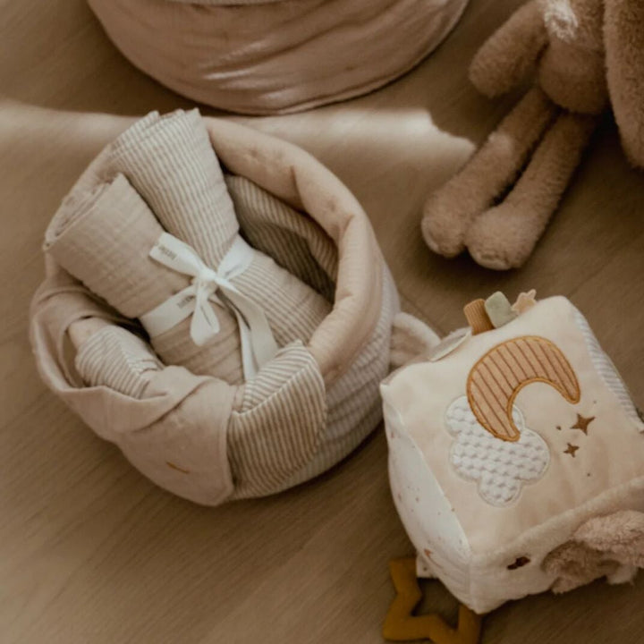 Little Dutch - Swaddle Muslin Set - Pure Soft Beige (2 Pack)