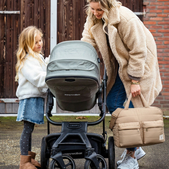 Kidzroom – Changing Bag Care Gracious – Beige - Mabel & Fox