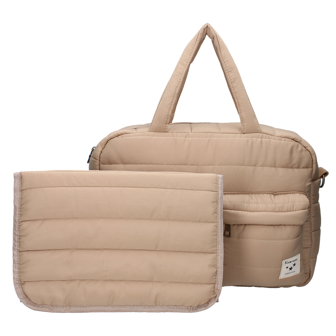Kidzroom – Changing Bag Care Gracious – Beige - Mabel & Fox