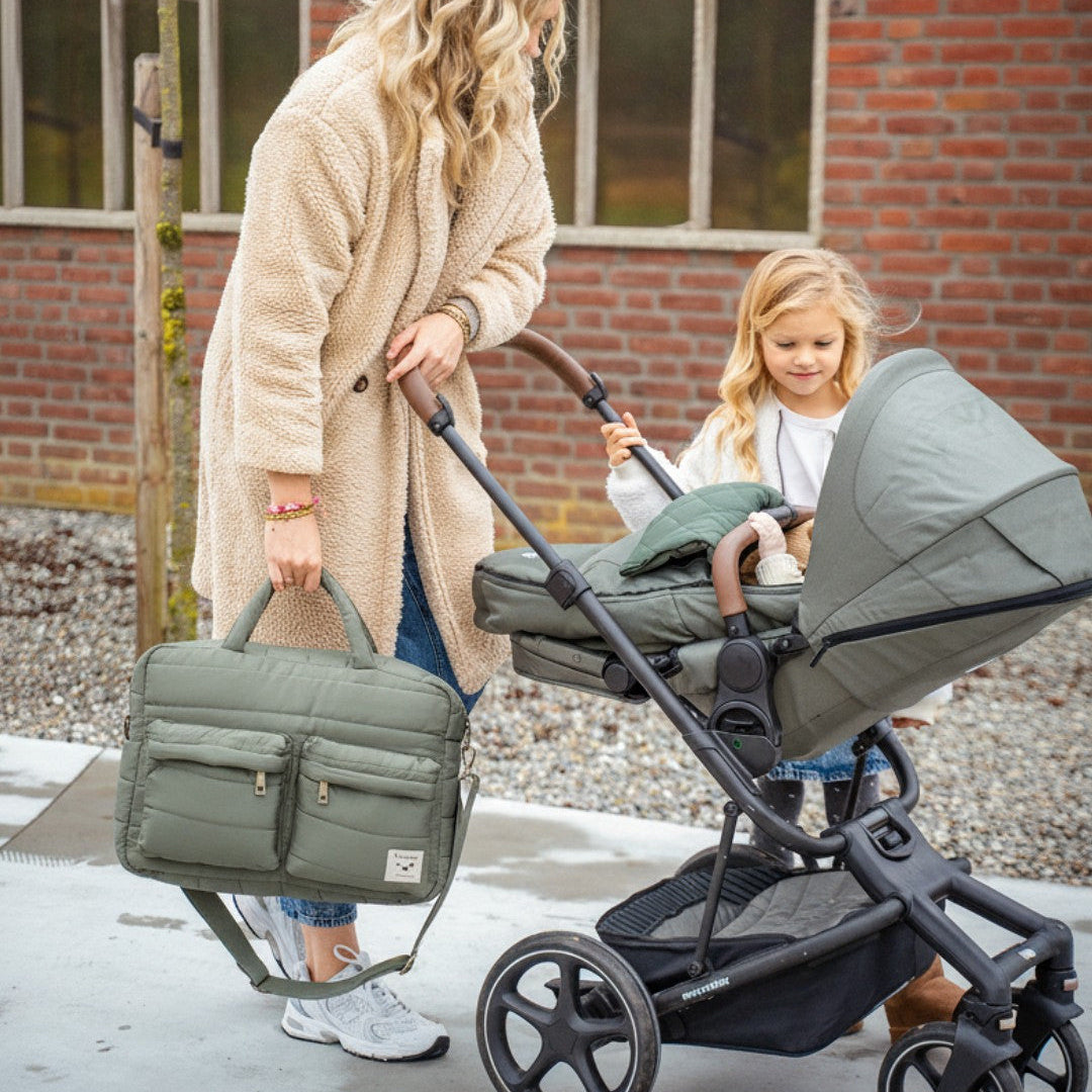 Kidzroom – Changing Bag Care Gracious – Green - Mabel & Fox