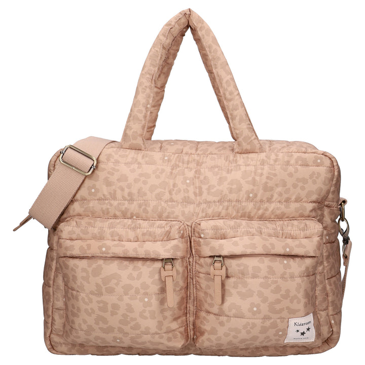 Kidzroom – Changing Bag Gracious – Brown Leopard - Mabel & Fox