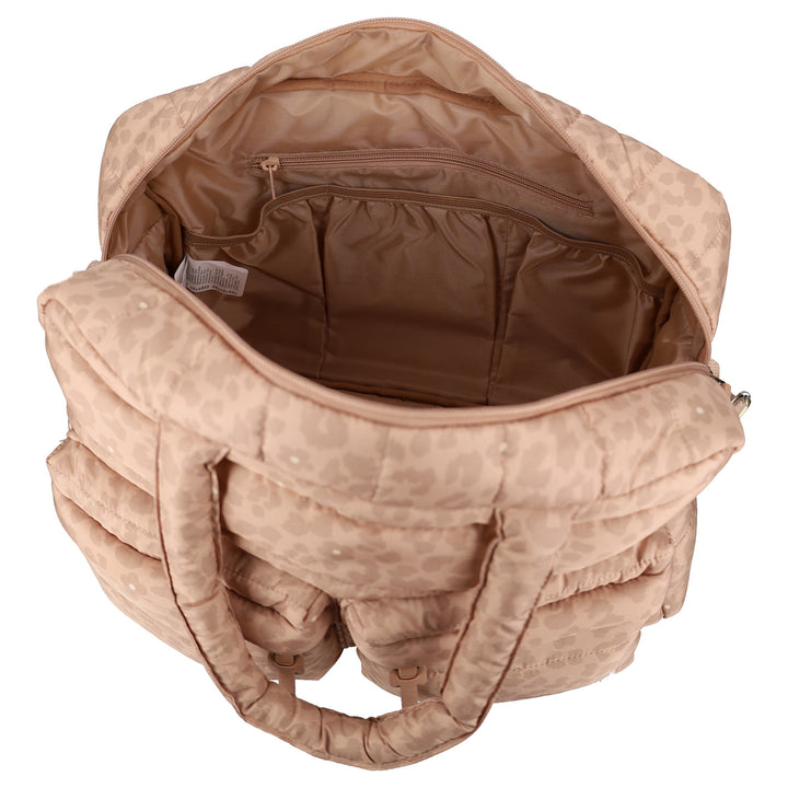 Kidzroom – Changing Bag Gracious – Brown Leopard - Mabel & Fox