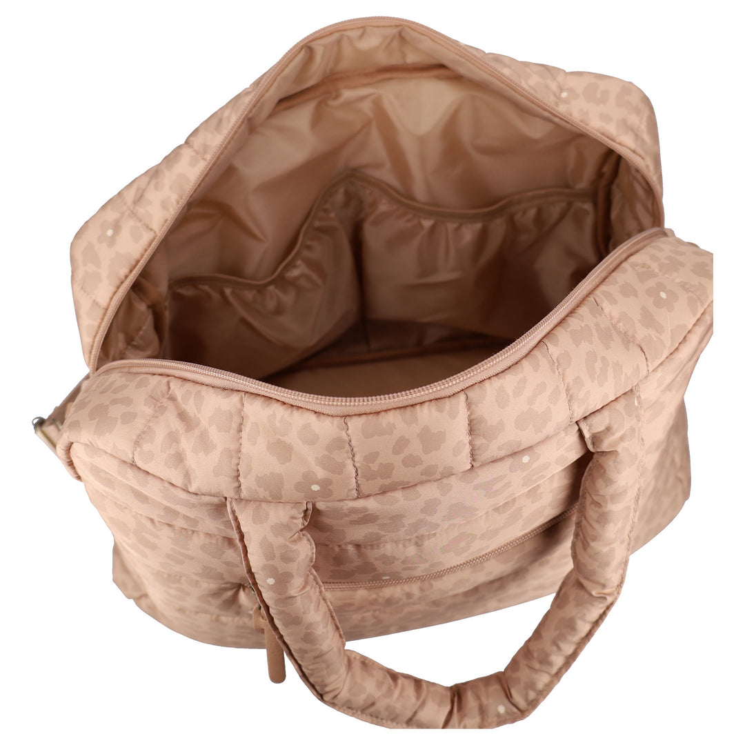 Kidzroom – Changing Bag Gracious – Brown Leopard - Mabel & Fox