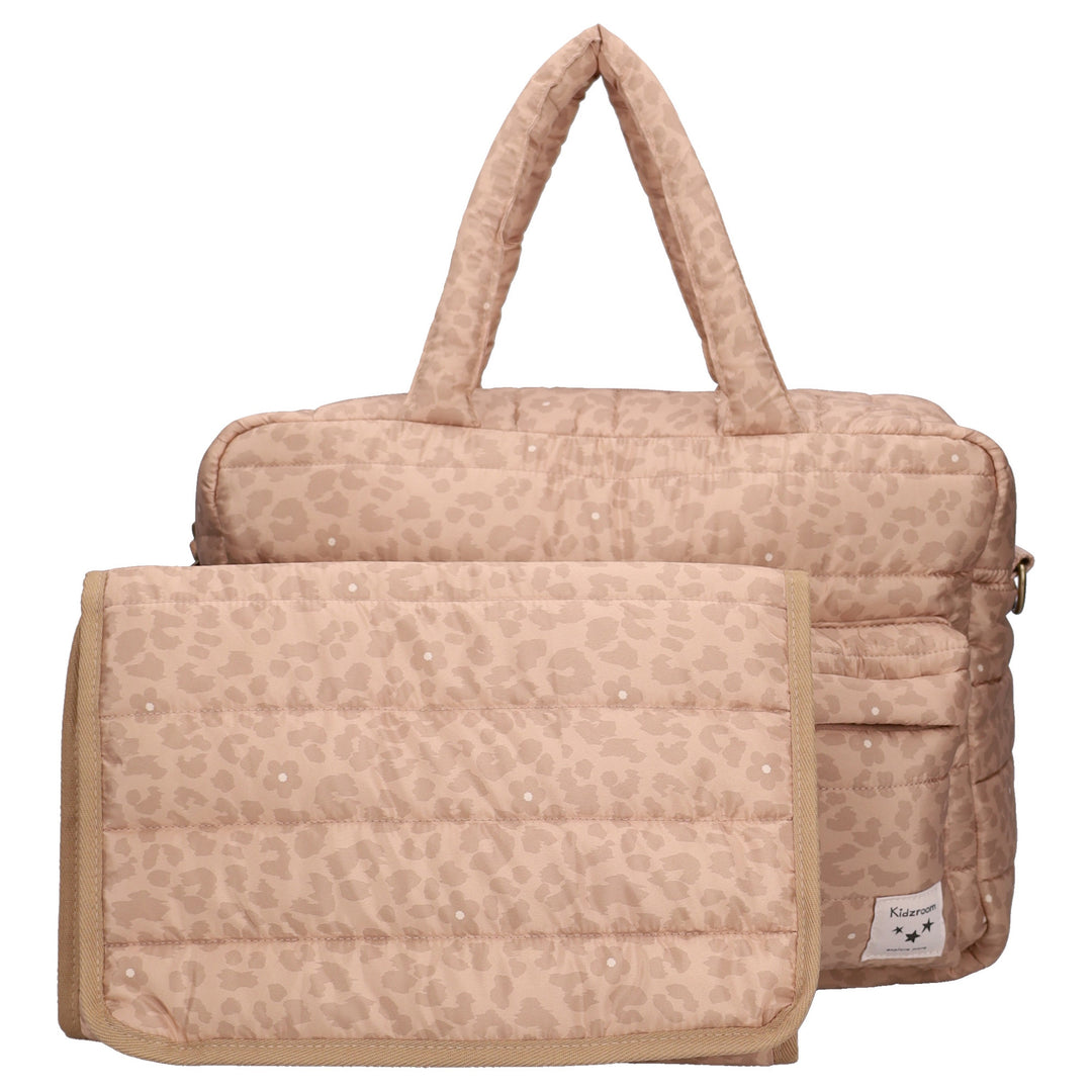 Kidzroom – Changing Bag Gracious – Brown Leopard - Mabel & Fox