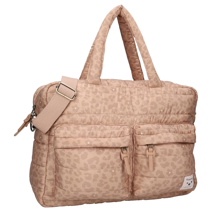 Kidzroom – Changing Bag Gracious – Brown Leopard - Mabel & Fox