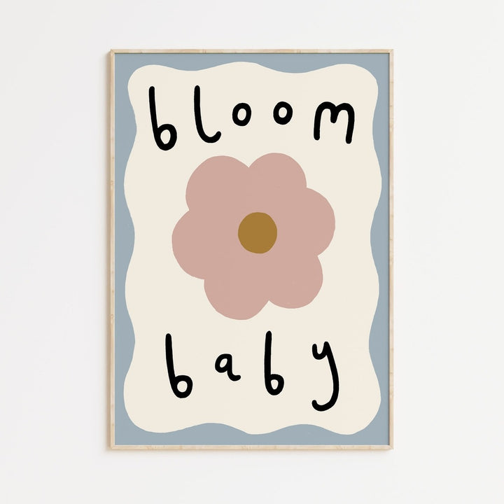 Kitty Makes - Bloom Baby Print - A4 - Mabel & Fox
