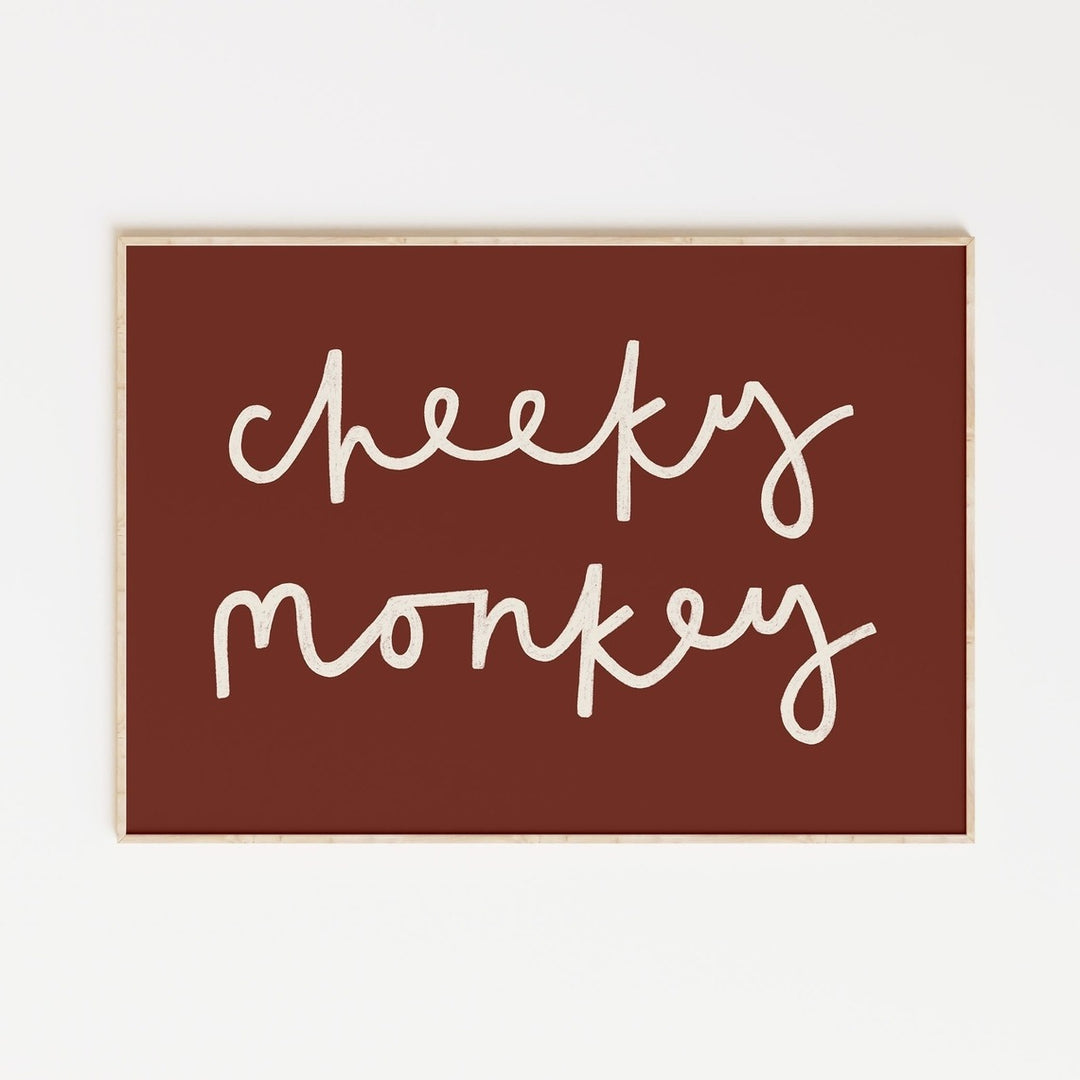Kitty Makes - Cheeky Monkey - A4 - Mabel & Fox