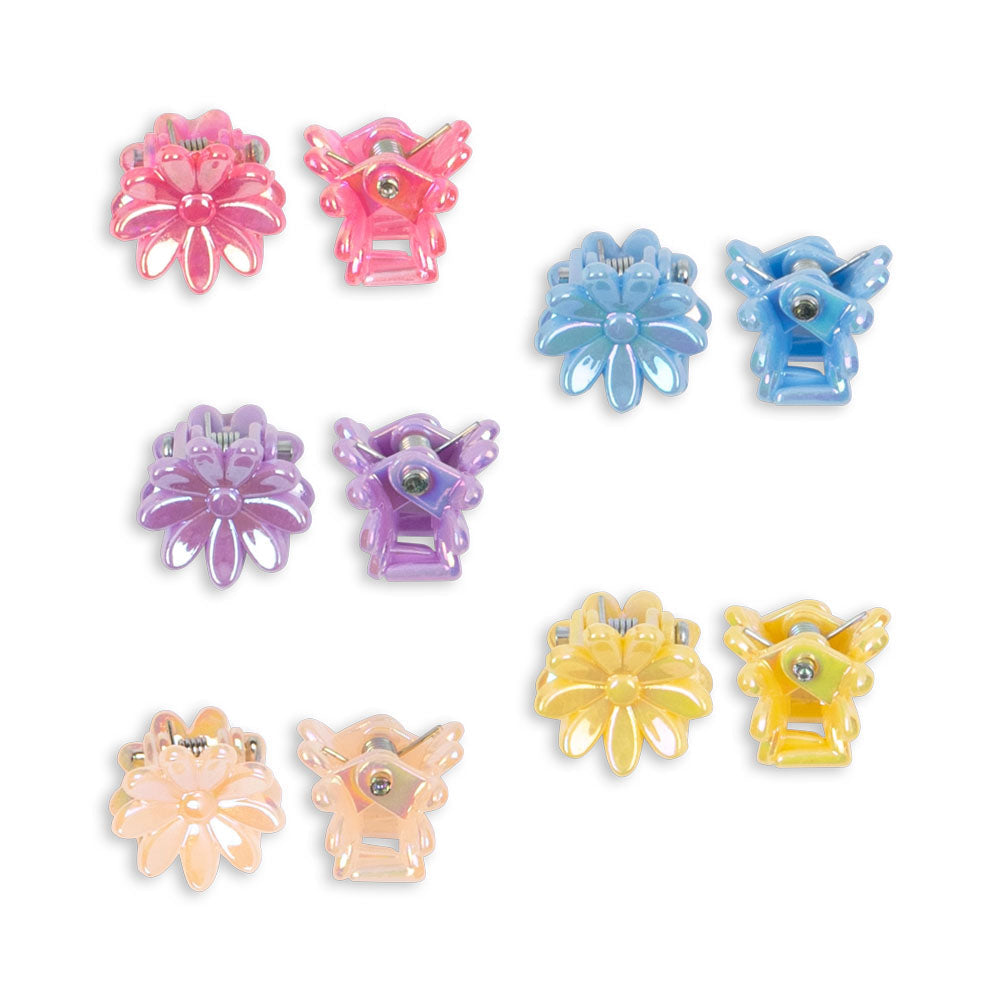 Konges Slojd – 10 Pack Mini Flower Hair Claws - Mabel & Fox