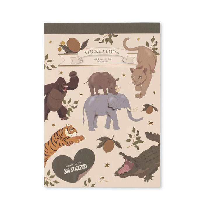 Konges Slojd - A Sticker A Day - Tiger - Mabel & Fox