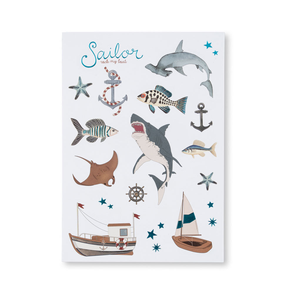 Konges Slojd - A Sticker A Day - Tiger - Mabel & Fox