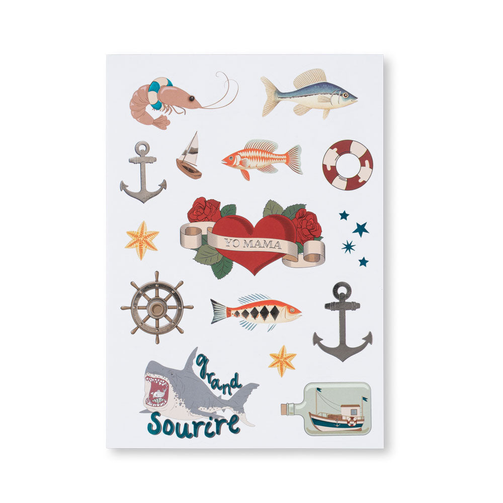 Konges Slojd - A Sticker A Day - Tiger - Mabel & Fox