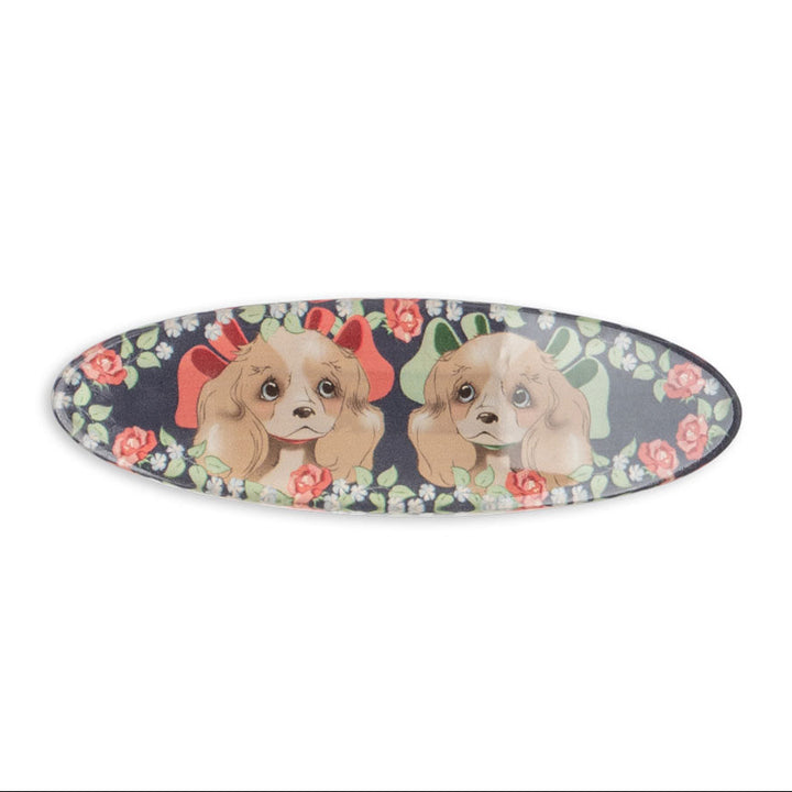 Konges Slojd - Agnes Hair Barrette - Puppy - Mabel & Fox