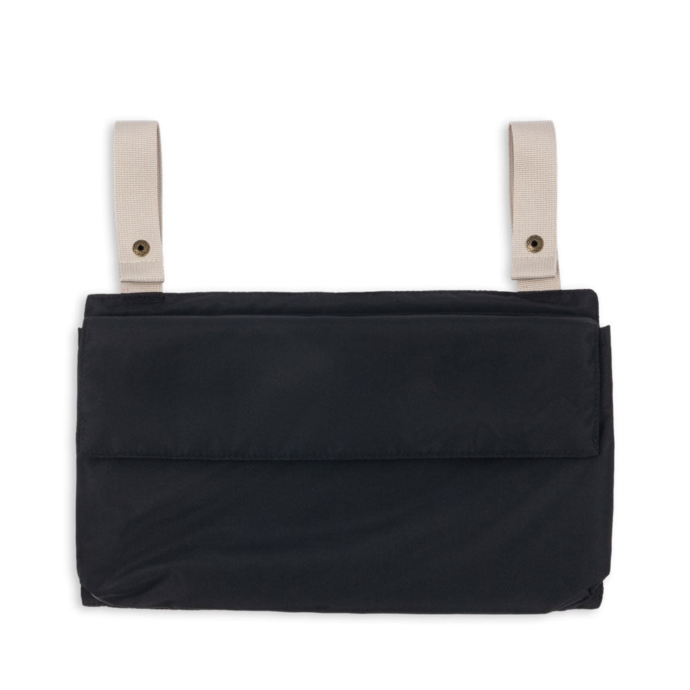 Konges Slojd - All You Need Stroller Pocket - Black - Mabel & Fox