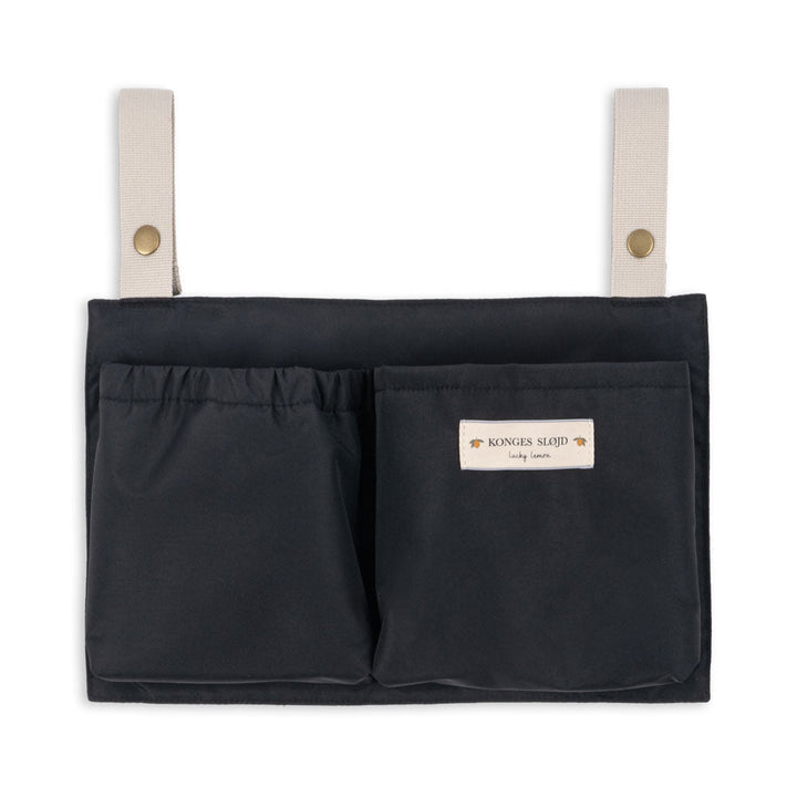 Konges Slojd - All You Need Stroller Pocket - Black - Mabel & Fox