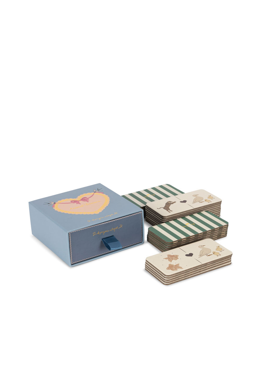 Konges Slojd - Animal Dominoes Game - Multi - Mabel & Fox