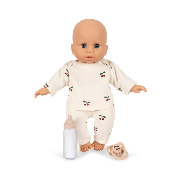 Konges Slojd - Baby Doll nursery suitcase - Pink Check - Mabel & Fox