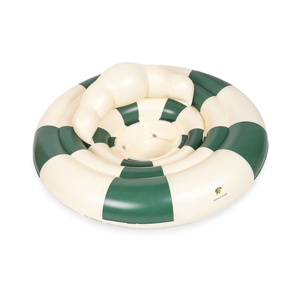 Konges Slojd – Baby Water Ring – Green Stripe - Mabel & Fox