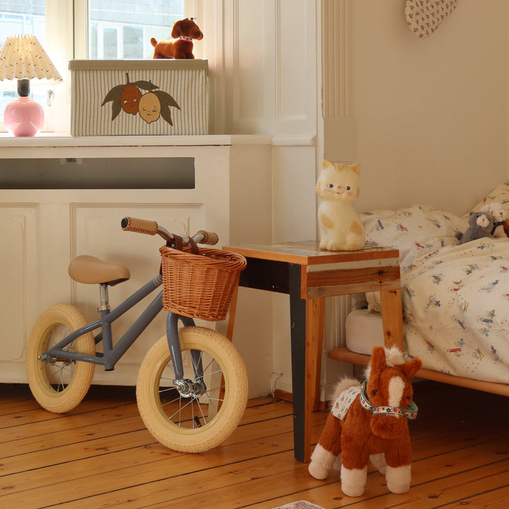 Konges Slojd- Balance Bike - Blue Stripe - Mabel & Fox
