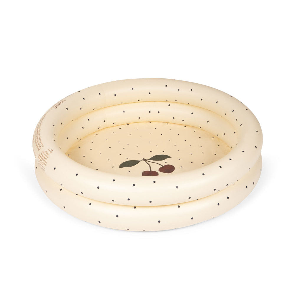 Konges Slojd – Basic 2 Ring Pool Small – Navy Dots - Mabel & Fox