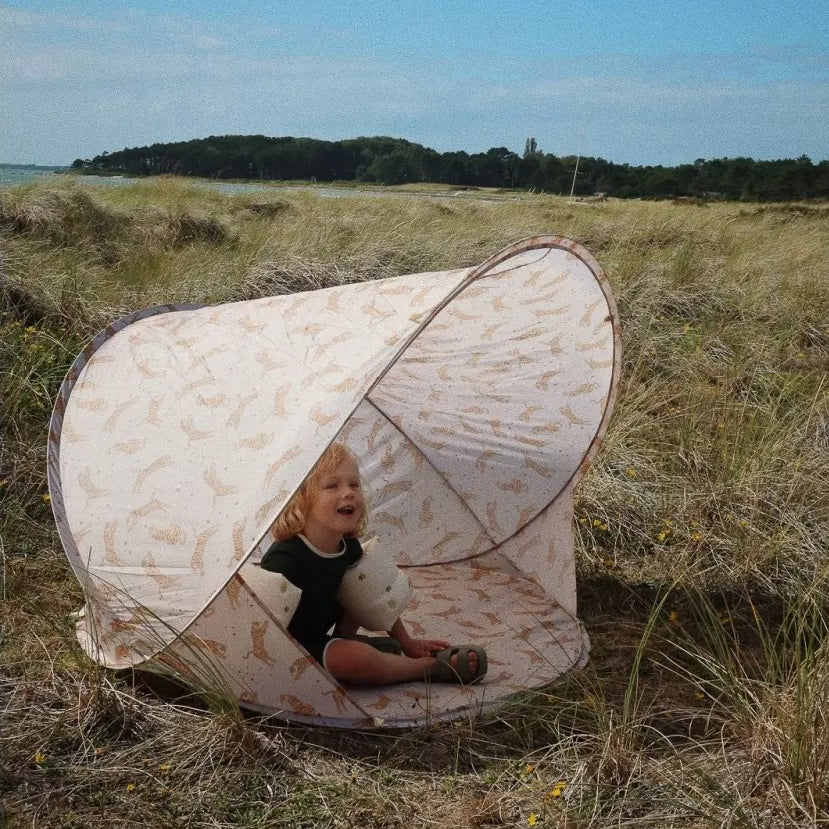 Konges Slojd Mini Beach Pop Up Tent Anti UV 50+ Tiger