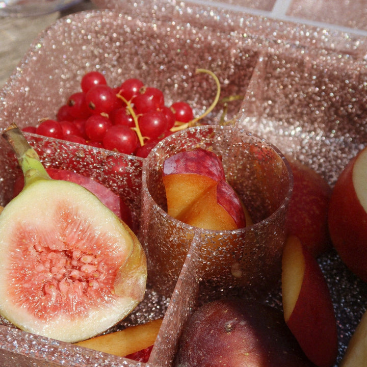 Konges Slojd – Bento Lunch Box – Cherry Glitter - Mabel & Fox