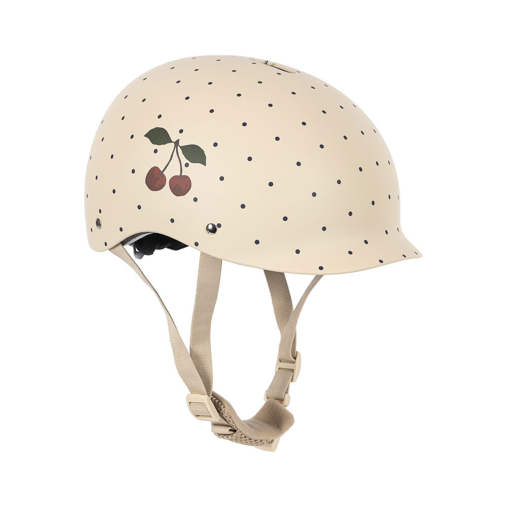 Konges Slojd – Bicycle Helmet – Navy Dots - Mabel & Fox