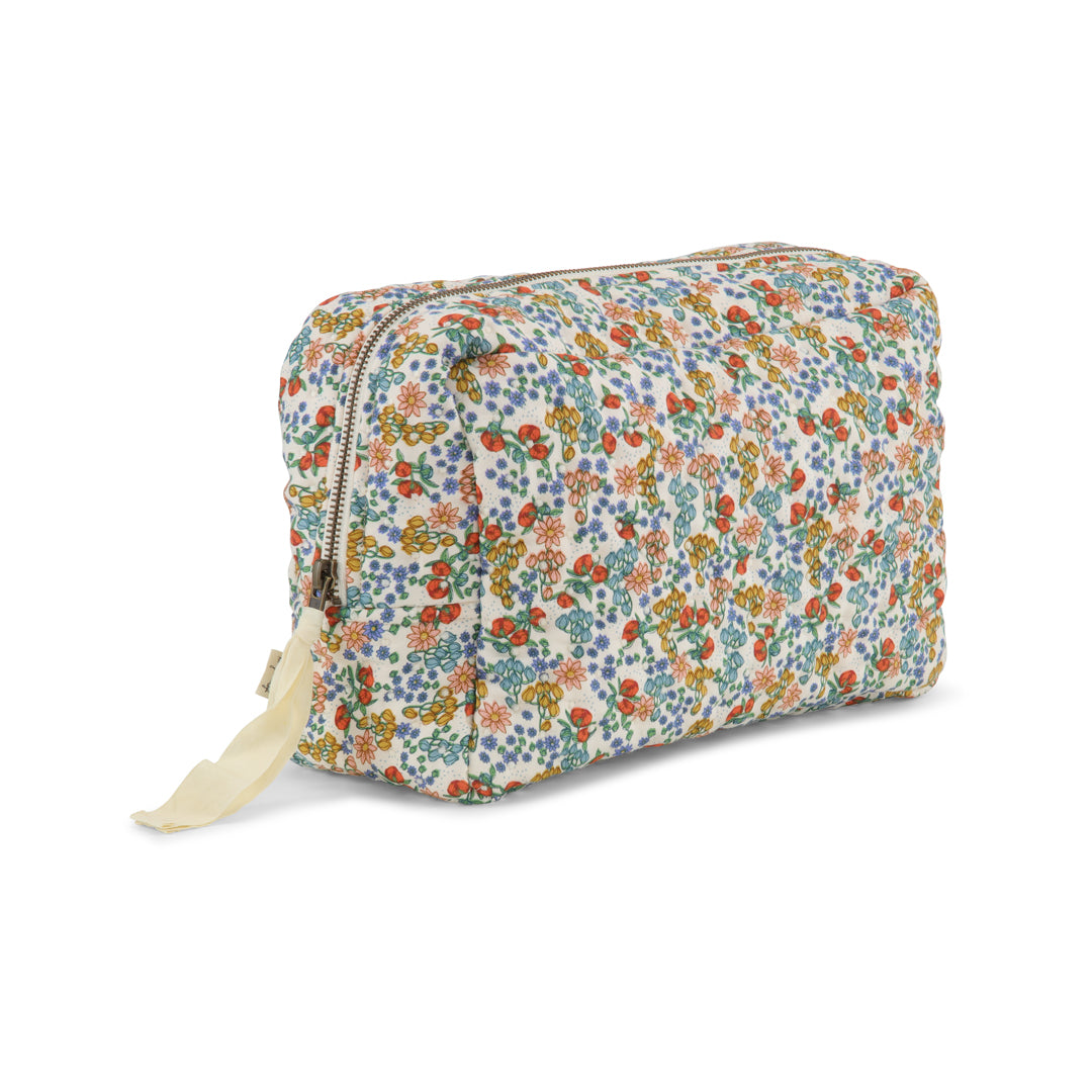 Konges Slojd - Big Quilted Toiletry Bag - Bibi Fleur - Mabel & Fox