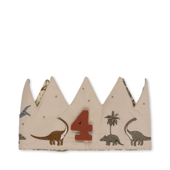 Konges Slojd - Birthday Crown - Dinosaur - Mabel & Fox
