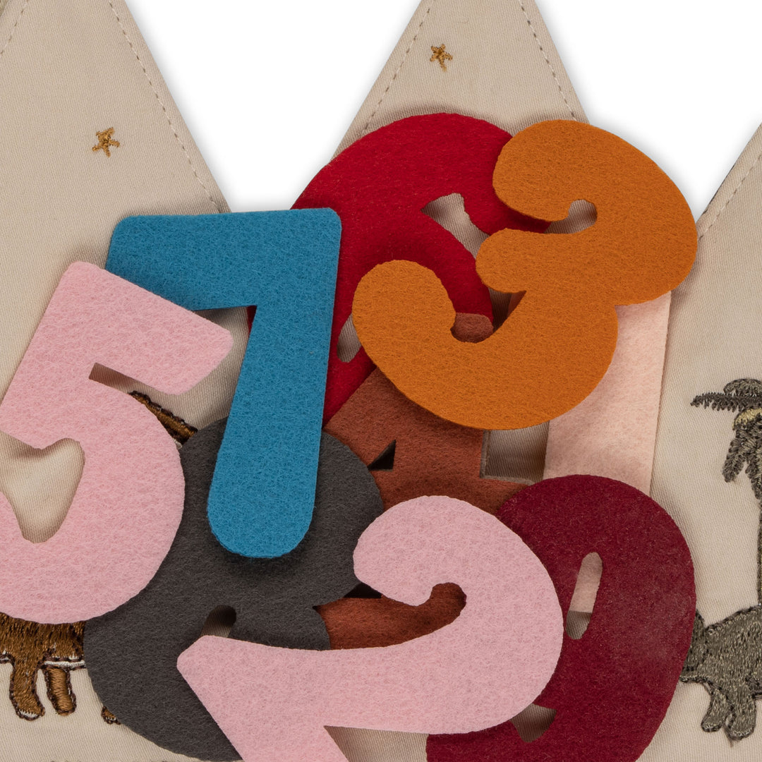 Konges Slojd - Birthday Crown - Dinosaur - Mabel & Fox